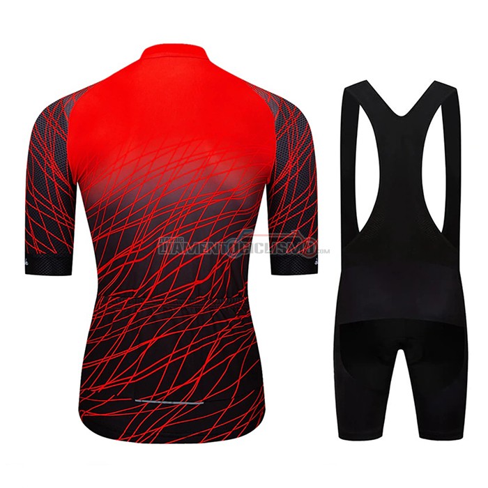 Abbigliamento Ciclismo Le Col Manica Corta 2020 Nero Rosso